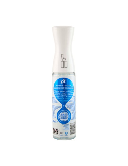 offerta Cif Spray Infinite + Clean Tutto in 1 Fragranza Sensitive Fiori di Loto e Sali Minerali 280 ml
