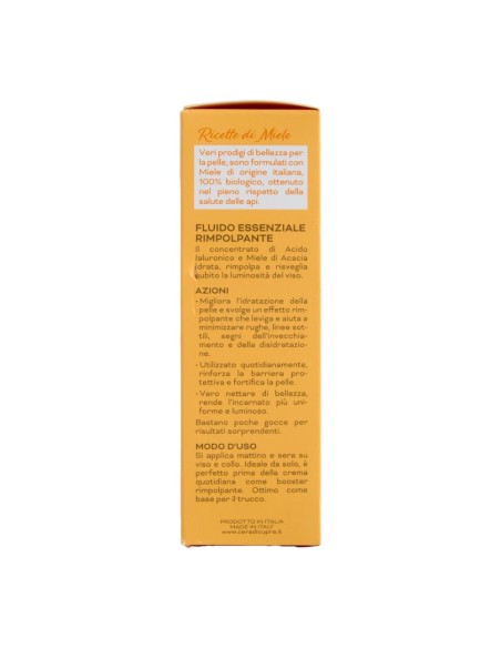 offerta Cera di Cupra Ricette di Miele Siero Viso Hydra Serum Acido Ialuronico e Miele di Acacia 30 ml