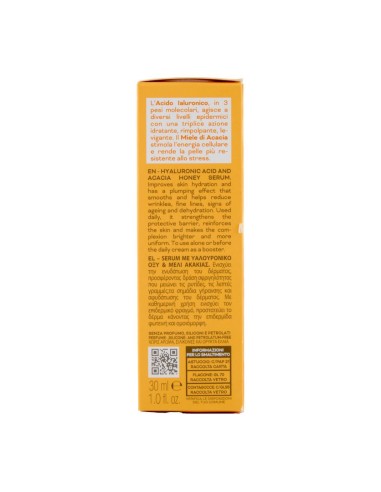 offerta Cera di Cupra Ricette di Miele Siero Viso Hydra Serum Acido Ialuronico e Miele di Acacia 30 ml