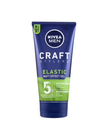 offerta Nivea Men Craft Stylers Gel Capelli Elastic Matt Effect Gel Fissaggio Forte 150 ml