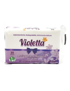 Violetta Asciugamano Monouso Intimo per Bidè 30 Pz