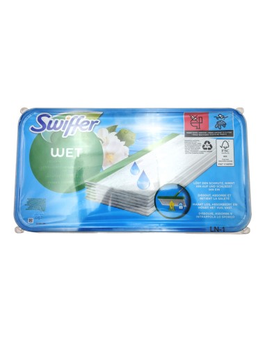 offerta Swiffer Panni Lavapavimenti Umidificati Fragranza Morning Fresh 20 Pz