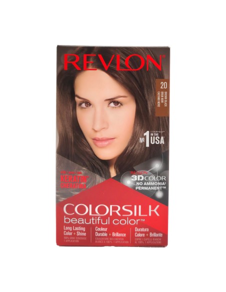 offerta ColorSilk Beautiful Color Tinta Permanente Senza Ammoniaca 20 Castano Nero