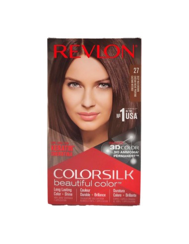 offerta ColorSilk Beautiful Color Tinta Permanente Senza Ammoniaca 27 Castano Intenso