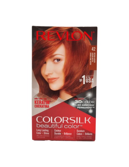 offerta ColorSilk Beautiful Color Tinta Permanente Senza Ammoniaca 42 Biondo Rame Medio