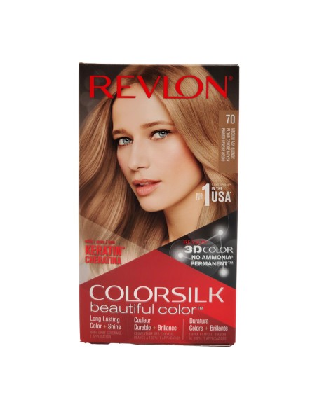 offerta ColorSilk Beautiful Color Tinta Permanente Senza Ammoniaca 70 Biondo Cenere Medio