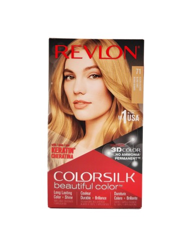 offerta ColorSilk Beautiful Color Tinta Permanente Senza Ammoniaca 71 Biondo Dorato
