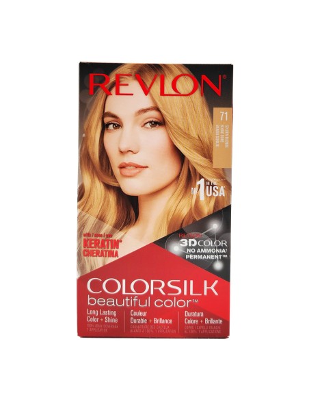 offerta ColorSilk Beautiful Color Tinta Permanente Senza Ammoniaca 71 Biondo Dorato
