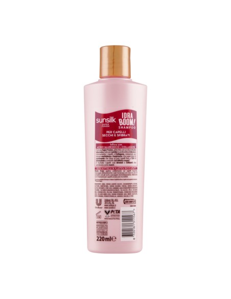offerta Sunsilk Super Fusion Idra Boom Shampoo per Capelli Secchi e Sfibrati 220 ml