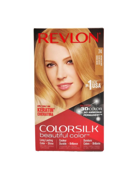 offerta ColorSilk Beautiful Color Tinta Permanente Senza Ammoniaca 74 Biondo Medio