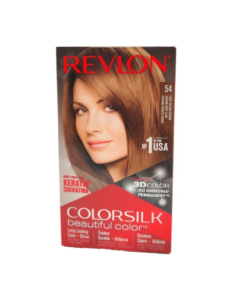 offerta ColorSilk Beautiful Color Tinta Permanente Senza Ammoniaca 54 Castano Dorato Chiaro