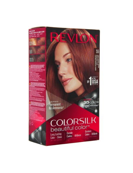 offerta ColorSilk Beautiful Color Tinta Permanente Senza Ammoniaca 55 Castano Ramato Chiaro