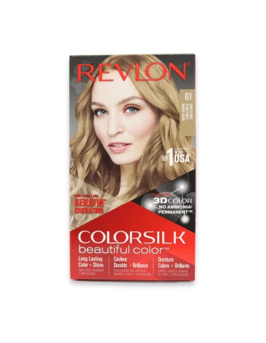 offerta ColorSilk Beautiful Color Tinta Permanente Senza Ammoniaca 61 Biondo Scuro