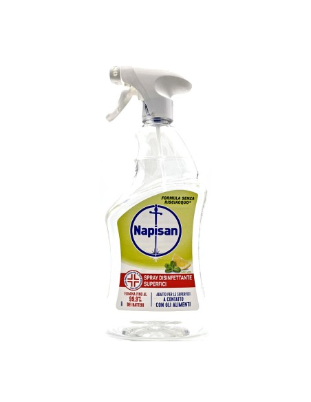 offerta Napisan Spray Disinfettante Superfici Limone Menta 740 ml offerta Napisan Spray Disinfettante Superfici Limone Menta 740 ml