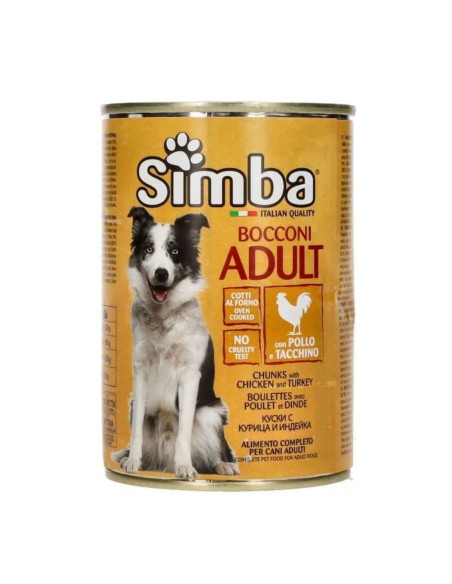offerta Simba Cibo Umido per Cani Bocconi con Pollo e Tacchino 415 g