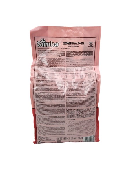 offerta Simba Adult Croccantini per Cane Adulto con Manzo 4 Kg