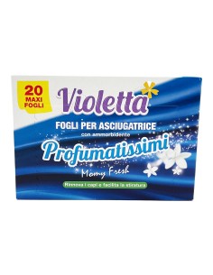 Violetta Fogli Profumati per Asciugatrice  con Ammorbidente 