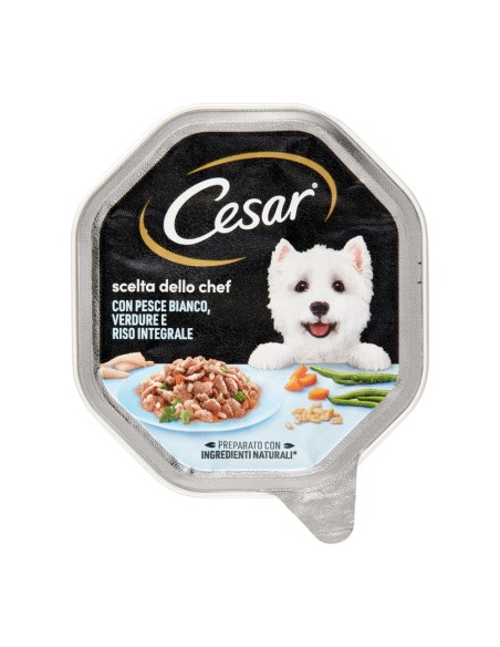 offerta Cesar Ricette dello Chef con Pesce Bianco Verdure e Riso Integrale 150 g