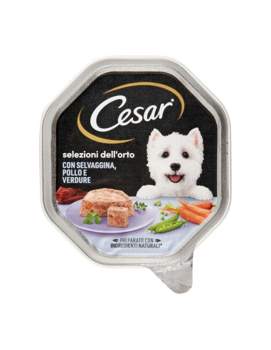 offerta Cesar Selezioni dell'Orto Patè con Selvaggina Pollo e Verdure 150 g