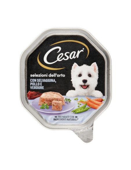 offerta Cesar Selezioni dell'Orto Patè con Selvaggina Pollo e Verdure 150 g