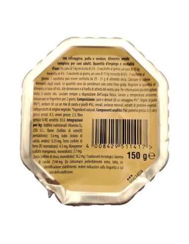 offerta Cesar Selezioni dell'Orto Patè con Selvaggina Pollo e Verdure 150 g