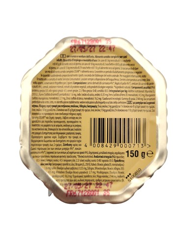 offerta Cesar Selezioni dell'Orto Patè con Manzo e Verdure dell'Orto 150 g