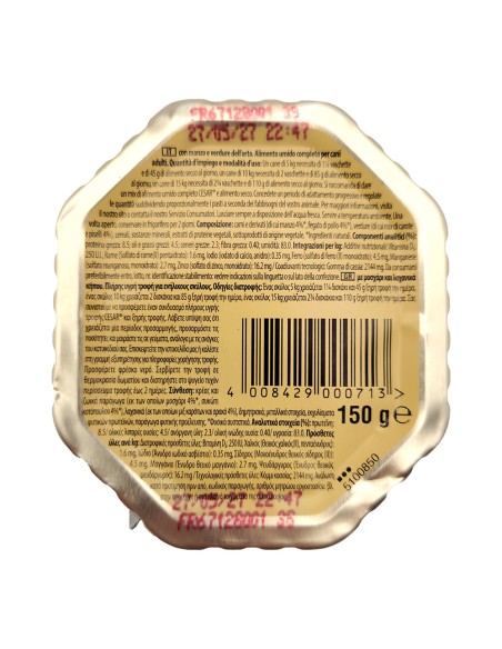 offerta Cesar Selezioni dell'Orto Patè con Manzo e Verdure dell'Orto 150 g