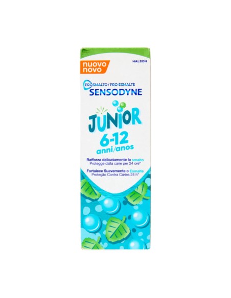 offerta Sensodyne Prosmalto Dentifricio Junior 6-12 Anni Gusto Menta Dolce 50 ml