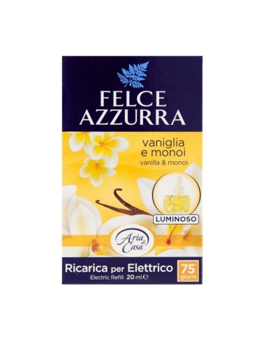 offerta Felce Azzurra Aria di Casa Ricarica per Diffusore Elettrico Vaniglia e Monoi 20 ml