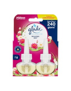 Glade Essential Oil Ricariche per Diffusore Elettrico Fragranza Relaxing Zen 2x20 ml