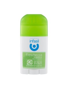 Infasil Deodorante Stick Freschezza Dinamica con Antibatterico 40 ml