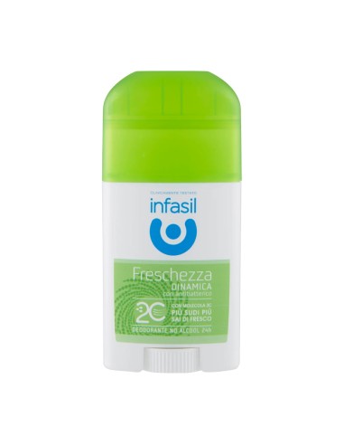 offerta Infasil Deodorante Stick Freschezza Dinamica con Antibatterico 40 ml