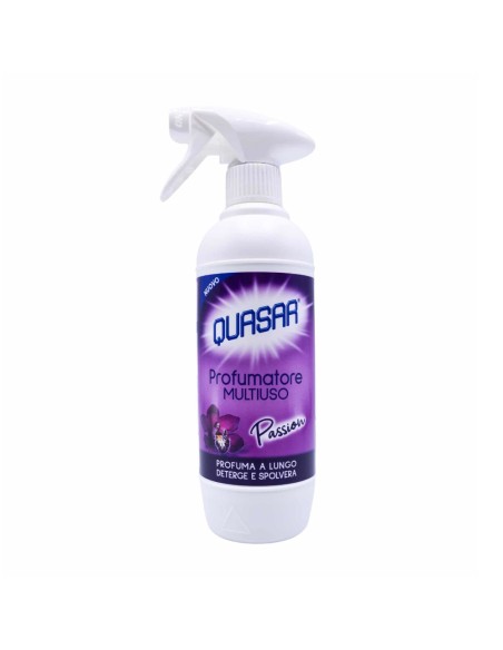 offerta Quasar Spray Profumatore Multiuso per Superfici Fragranza Passion 500 ml