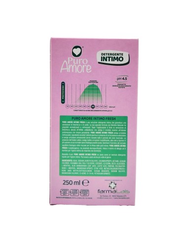 offerta Puro Amore Detergente Intimo Fresh pH 4.5 Azione Rinfrescante 250 ml