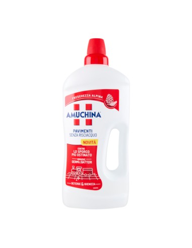 offerta Amuchina Pavimenti Senza Risciacquo Fragranza Freschezza Alpina 1250 ml