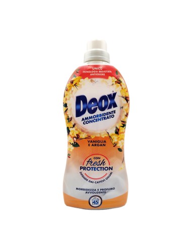 offerta Deox Ammorbidente Concentrato Fragranza Vaniglia e Argan con Fresh Protection 900 ml