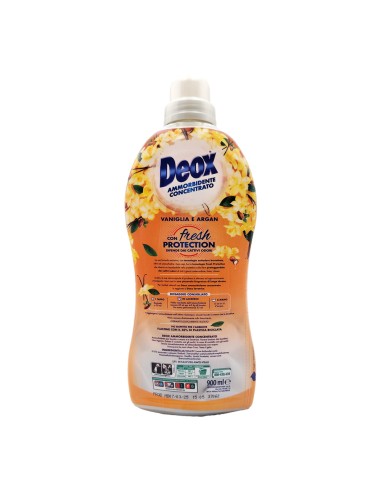 offerta Deox Ammorbidente Concentrato Fragranza Vaniglia e Argan con Fresh Protection 900 ml