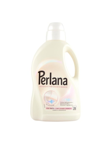 offerta Perlana Detersivo Liquido Lavatrice per Capi Chiari e Bianchi Renew 1400 ml