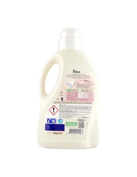 offerta Perlana Detersivo Liquido Lavatrice per Capi Chiari e Bianchi Renew 1400 ml
