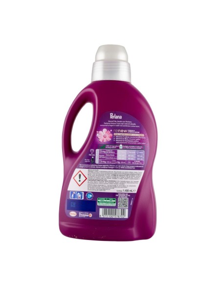 offerta Perlana Detersivo Liquido Lavatrice Capi Colorati Renew Fragranza Incanto Floreale 1400 ml