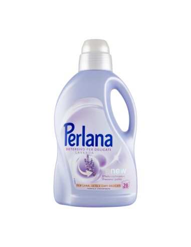 offerta Perlana Detersivo Liquido Lavatrice per Capi Delicati Renew Fragranza Lavanda 1400 ml