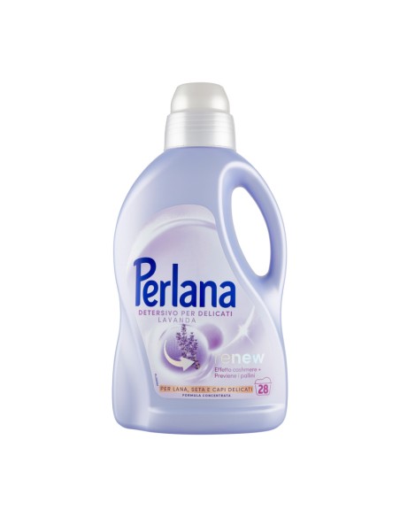 offerta Perlana Detersivo Liquido Lavatrice per Capi Delicati Renew Fragranza Lavanda 1400 ml