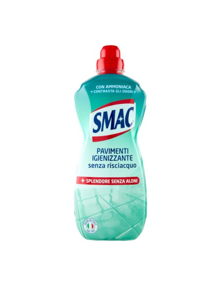 offerta Smac Detergente Pavimenti Igienizzante Senza Risciacquo con Ammoniaca 1 L