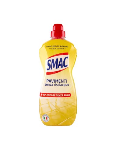 offerta Smac Detergente Pavimenti Senza Risciacquo Fragranza Agrumi Lunga Durata 1 L