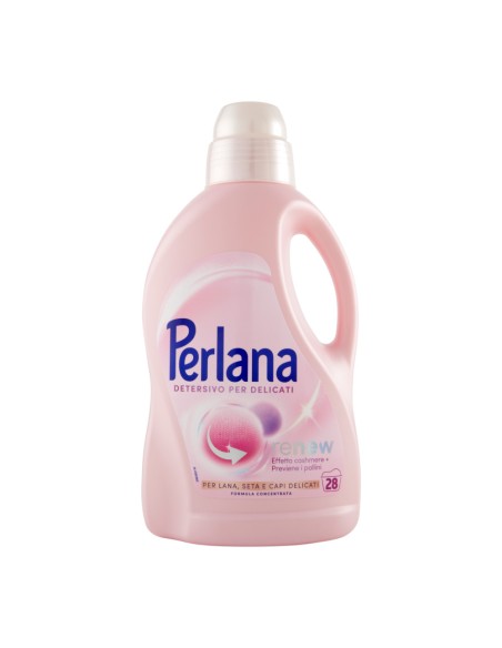 offerta Perlana Detersivo Liquido Lavatrice per Capi Delicati Renew 1400 ml