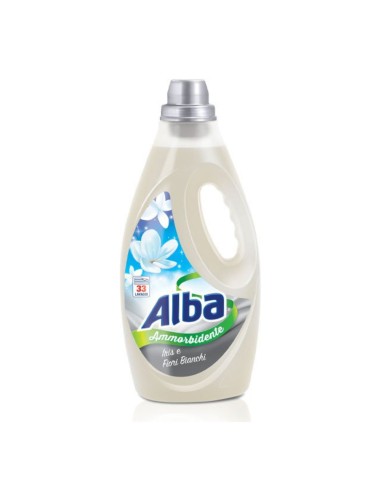 offerta Alba Ammorbidente Liquido Fragranza Iris e Fiori Bianchi 33 Lavaggi 1850 ml