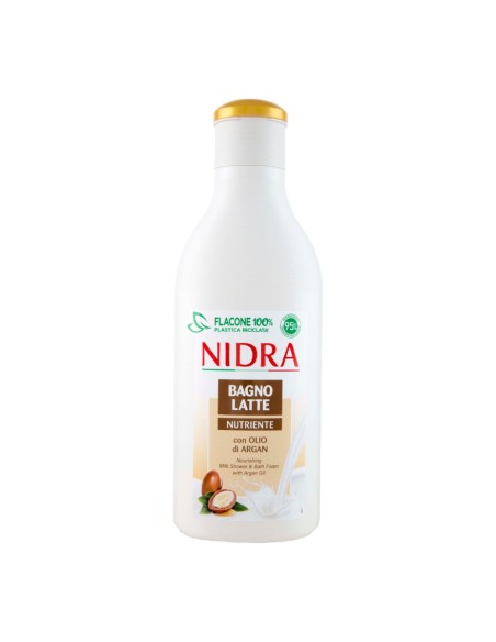 offerta Nidra Bagno Latte Nutriente con Olio di Argan 750 ml