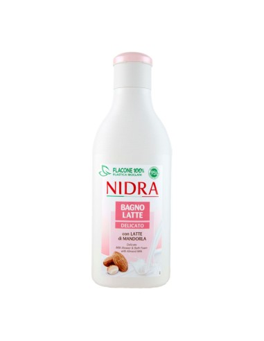 offerta Nidra Bagno Latte Delicato con Latte di Mandorla 750 ml
