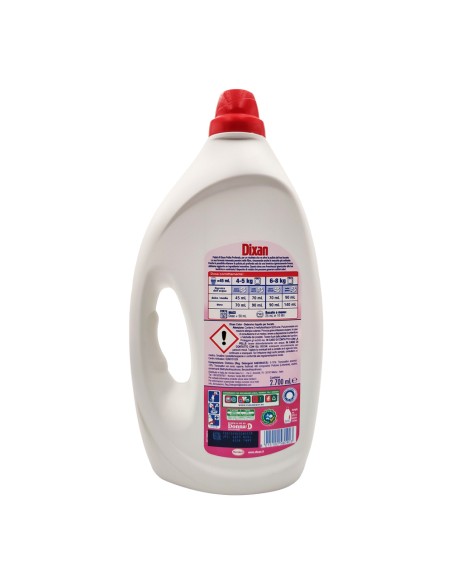 offerta Dixan Color Detersivo Liquido Lavatrice Pulito Profondo 2,700 ml
