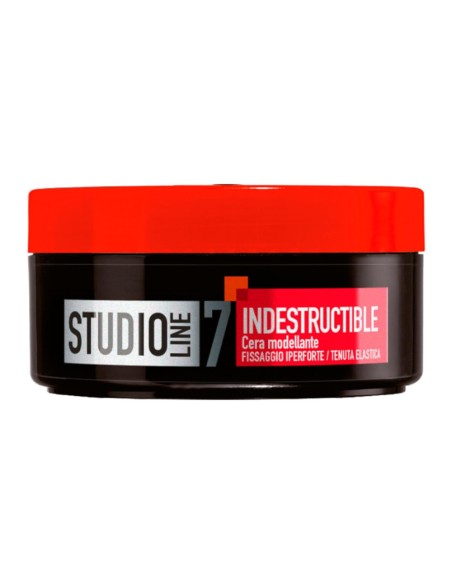 offerta Studio Line Indestructible Cera Modellante con Fissaggio Iper-Forte e Tenuta Elastica 75 ml